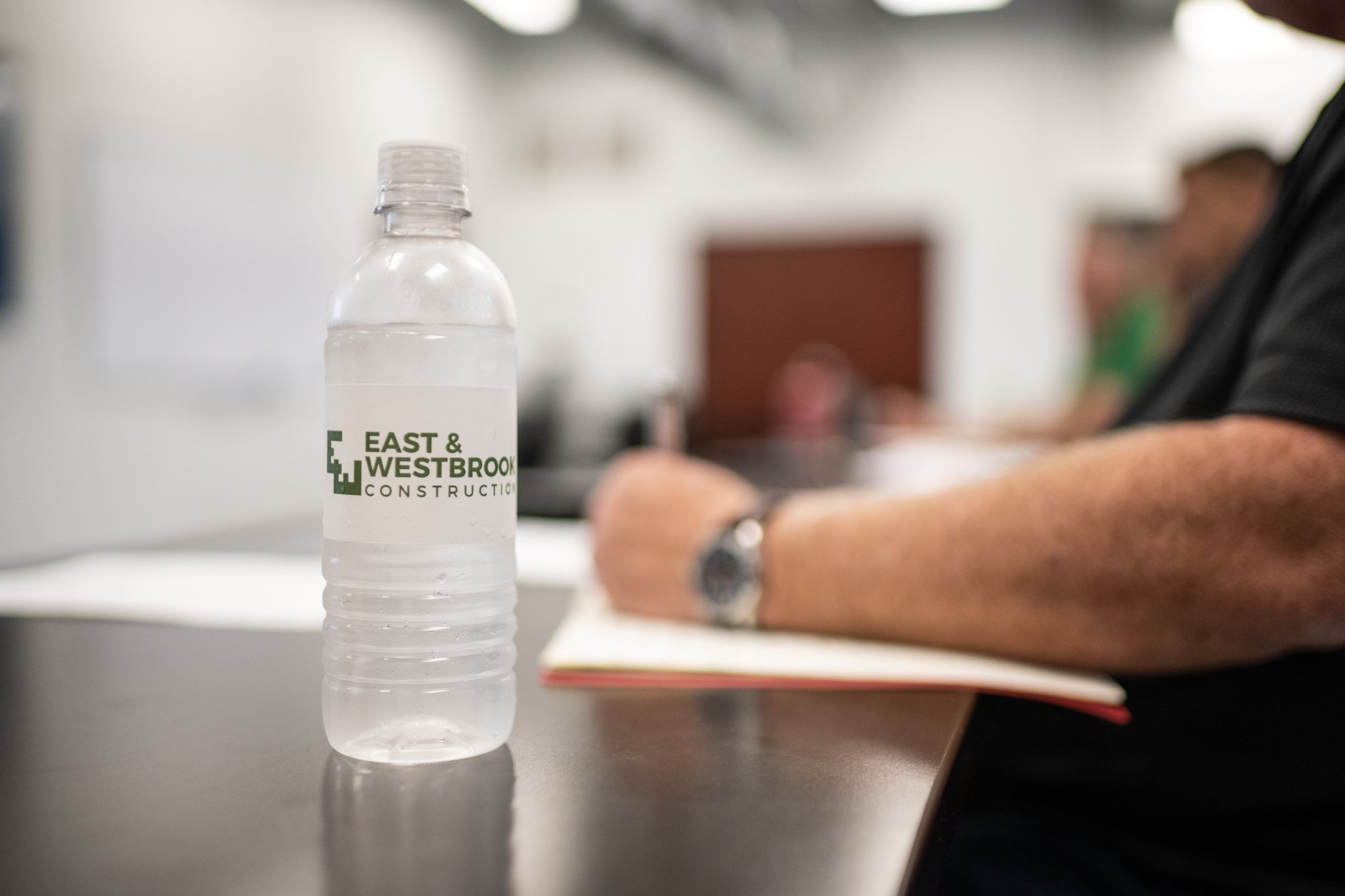 East & Westbrook provides their team with the proper hydration tools such as water, liquidIV, squinchers, gatorade and other supplements to increase hydration. 