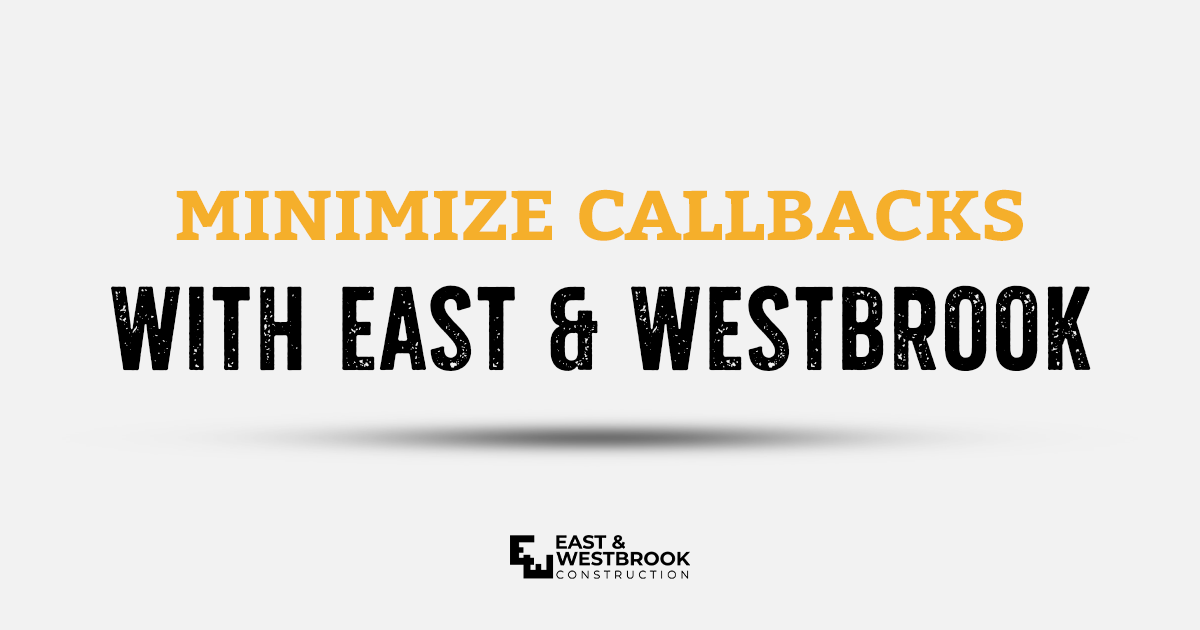 Minimize Callbacks