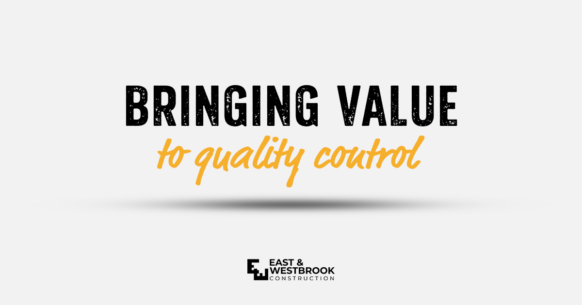 Bringing Value to Quality Control
